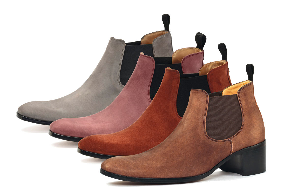 SIMON FOURNIER PARIS | Luxury heeled Chelsea boots for men - SORBONNE