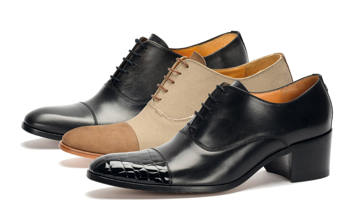 talons tres hauts pour hommes