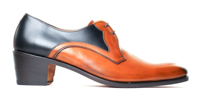 Derby shoes with high heels for men - LOUVRE