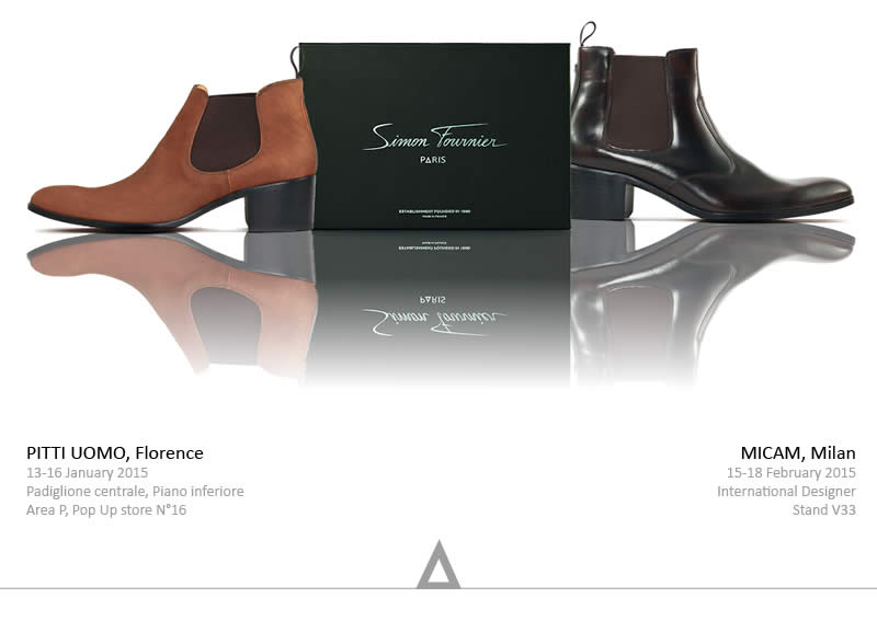 Salons de chaussures luxe homme - SIMON FOURNIER PARIS